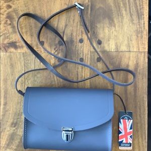 Faded Blue/Black Cambridge Satchel Company Purse